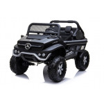 Elektrické autíčko Mercedes Unimog - nelakované - čierne